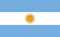 Bandera de Argentina