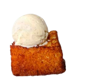 Torrija con helado